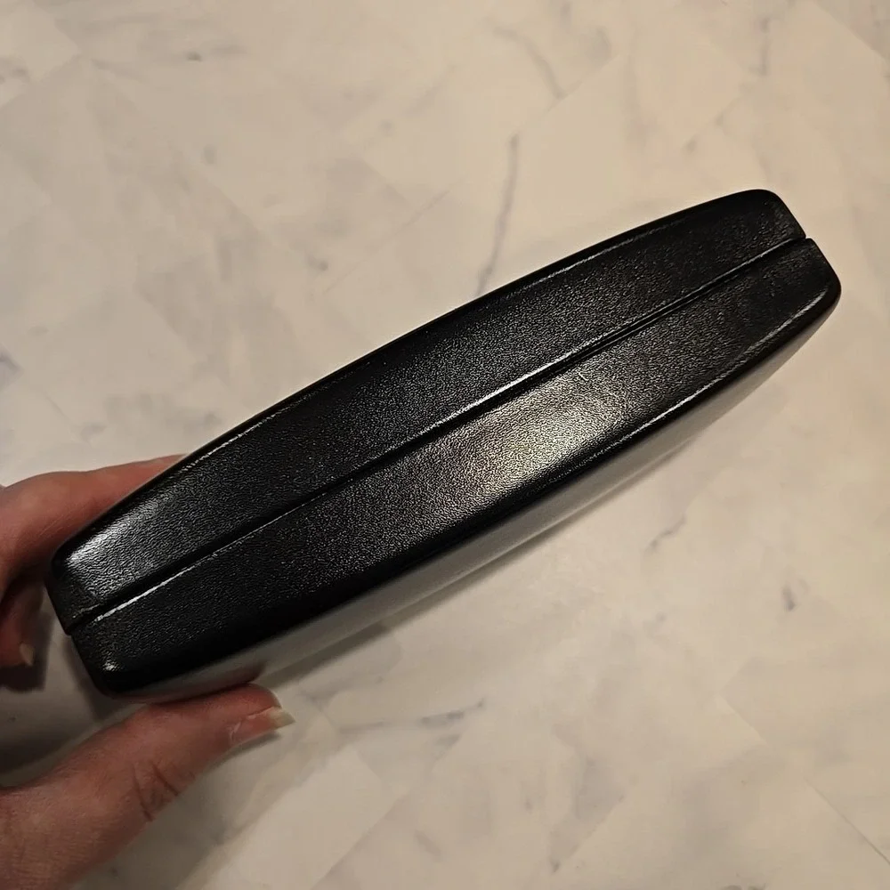 Ralph Lauren Black Hard Shell Eyeglasses/Sunglasses Case Free Shipping‎